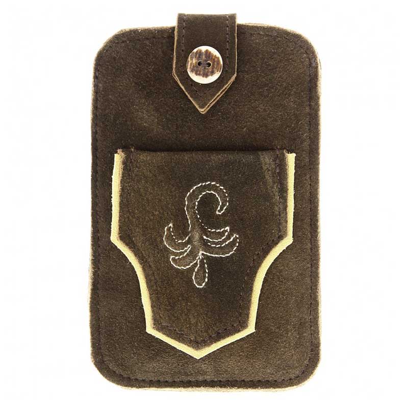 Ohetal Handytasche Max Wildbock antik humus 5 Zoll