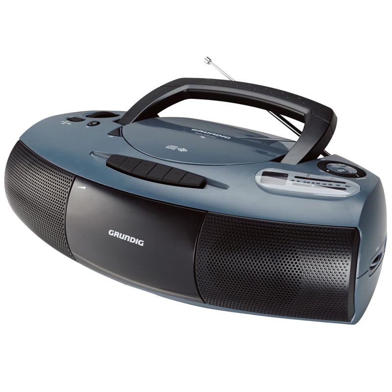 Grundig RRCD 1400 Radio/CD-Player grau-schwarz