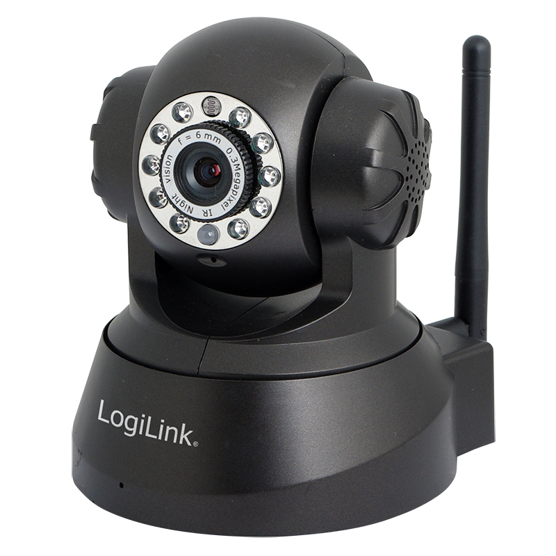 LogiLink Wireless WLAN IP Kamera mit Mikro (WC0030A)