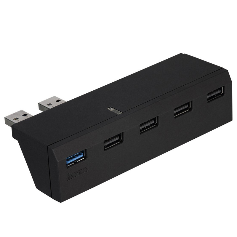 Hama USB-Erweiterung für PS4, 5-fach