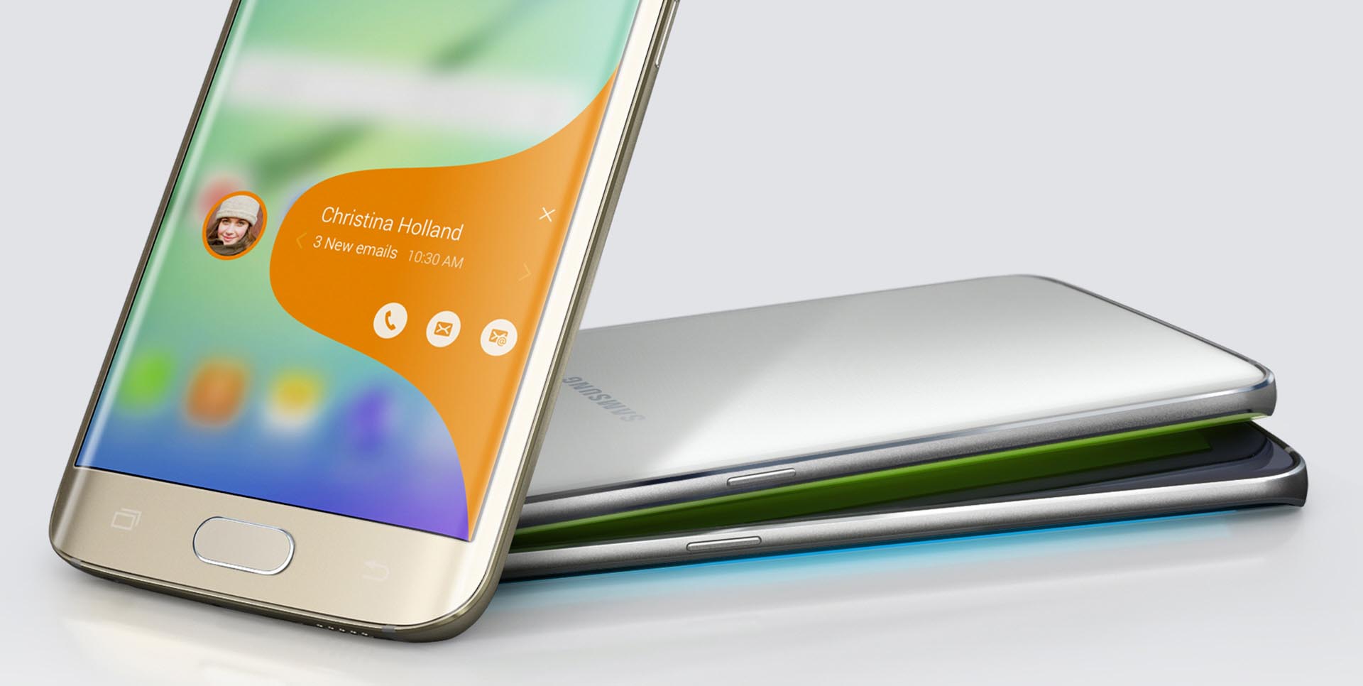 Samsung Galaxy S6 Edge (G925F) 32GB green Original Handy