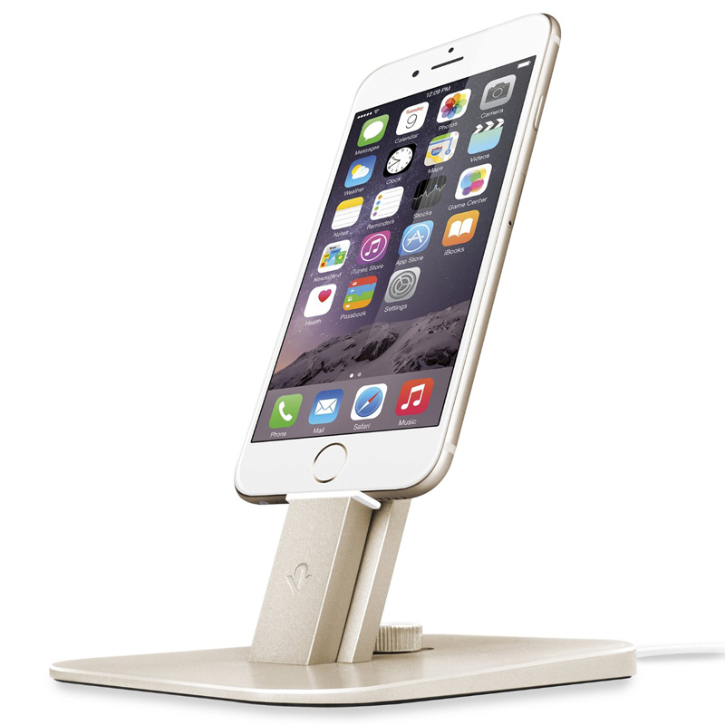 Twelve South HiRise Deluxe Desktop Ladeständer gold