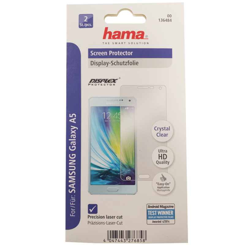 Hama Display-Schutzfolie für Samsung Galaxy A5