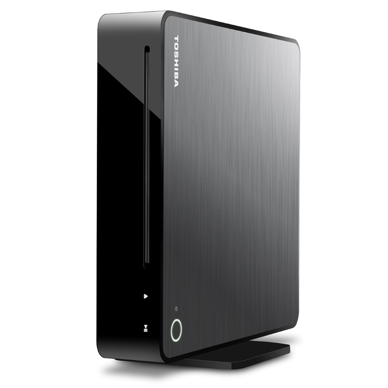 Toshiba BDX4500KE Vertical Stand 3D Smart Blu-Ray Player schwarz/silber