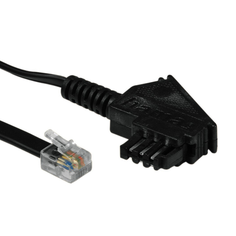 Hama Anschlusskabel TAE-N-Stecker - Modular-Stecker 6p6c 10 m