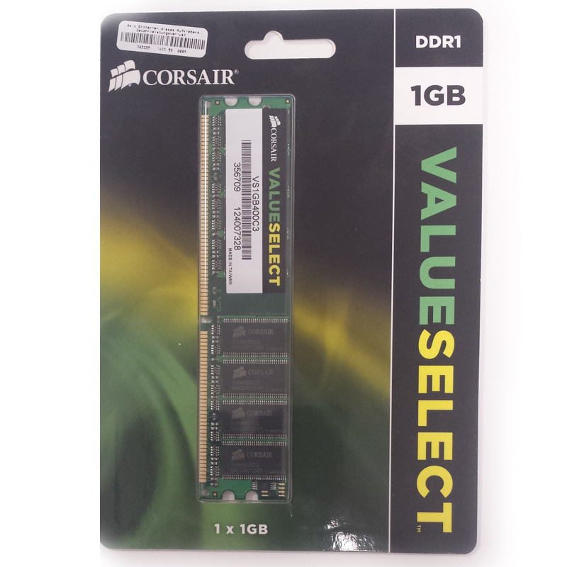 Corsair Value Select DDR RAM 1GB Arbeitsspeicher