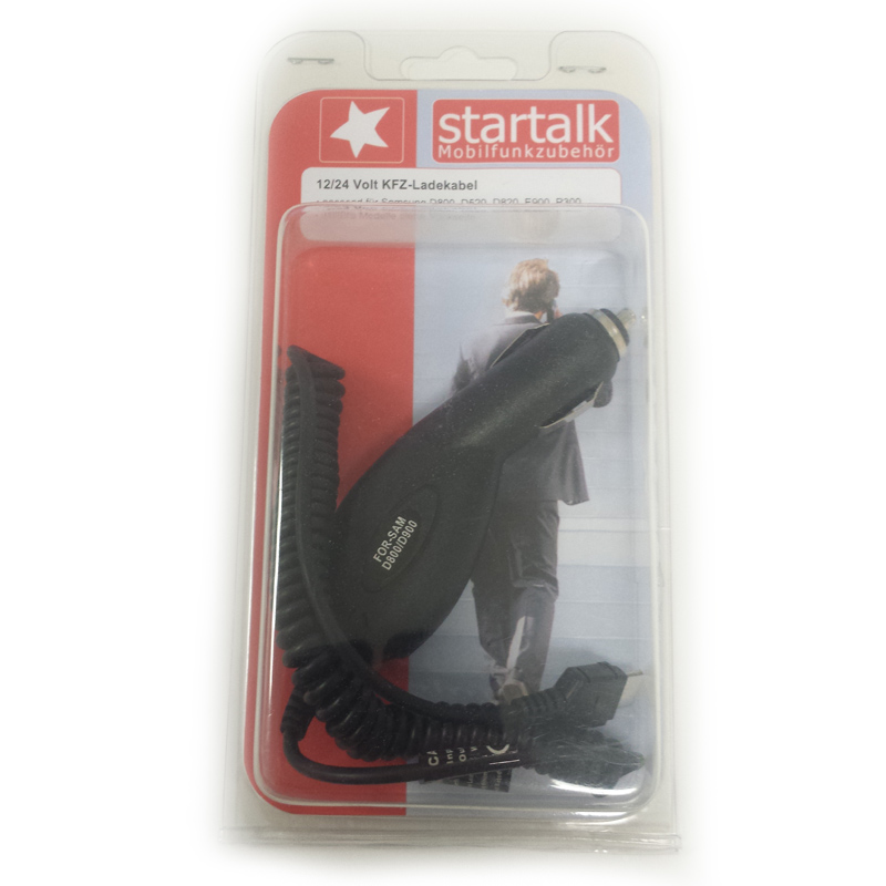 Startalk KFZ-Ladekabel Samsung D520, D800, D820, D900, P300