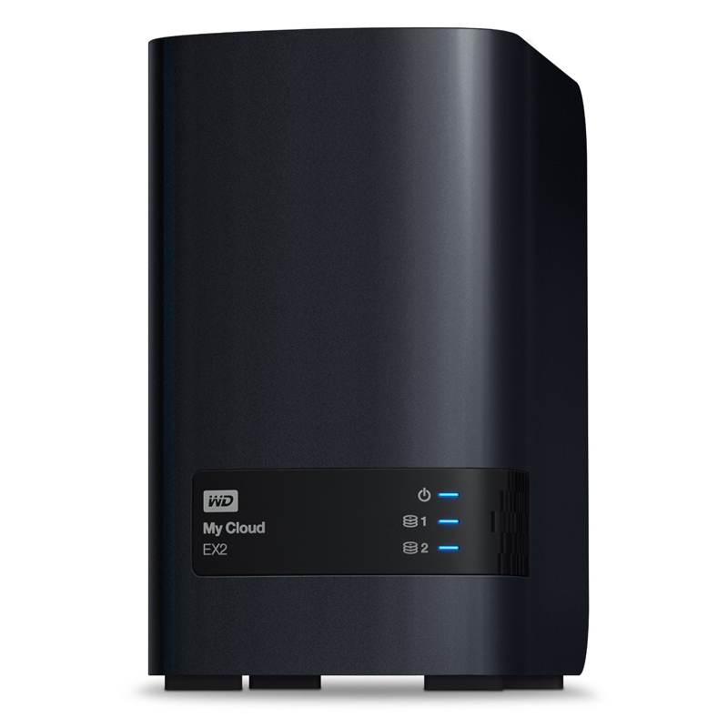 Western Digital My Cloud EX2 Persönlicher Cloud-Speicher 2x4TB NAS