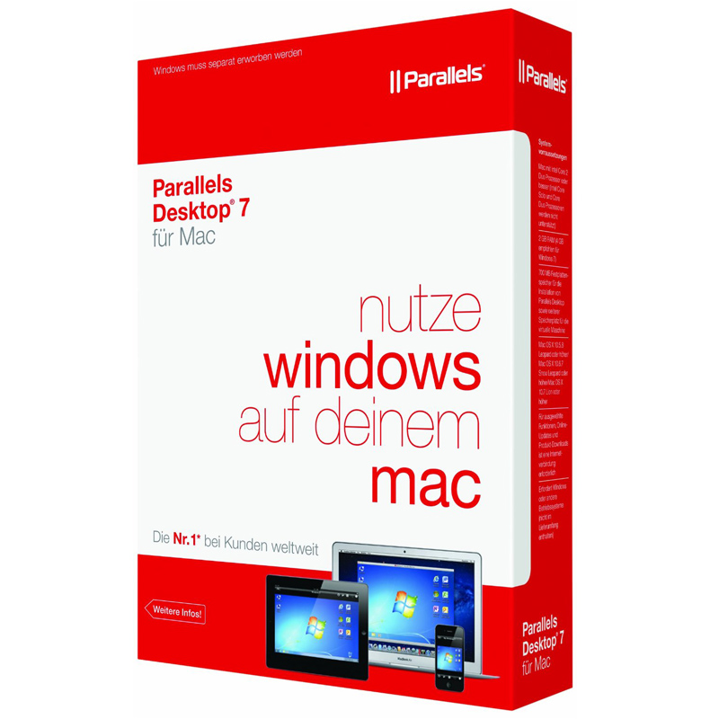 Parallels Desktop for Mac 7 Deutsch Vollversion