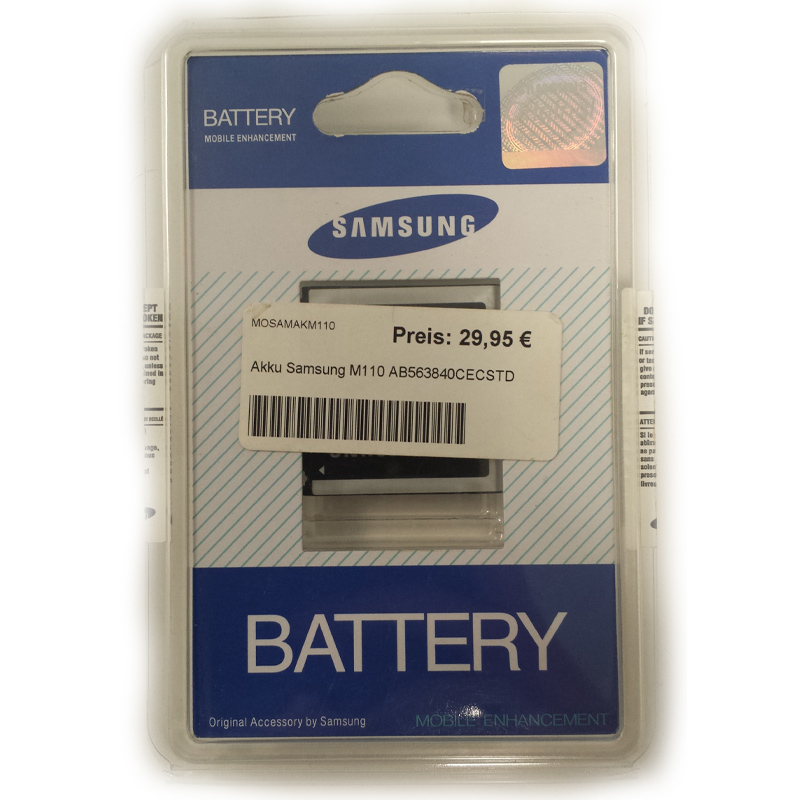 Akku Samsung M110 AB563840CECSTD