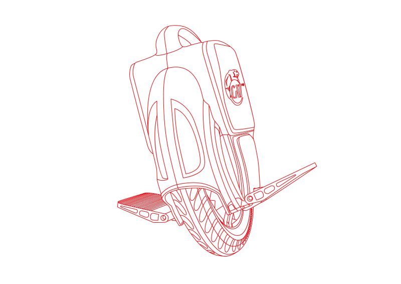 CAT 1Droid Scooter elektrisches Einrad