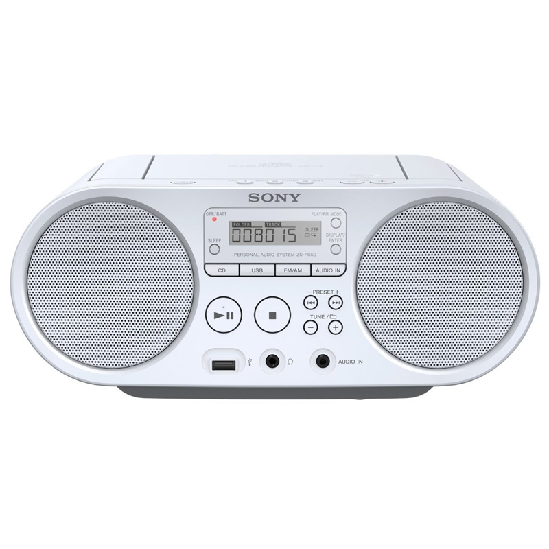 Sony ZS-PS 50 Radio-CD-Player weiß