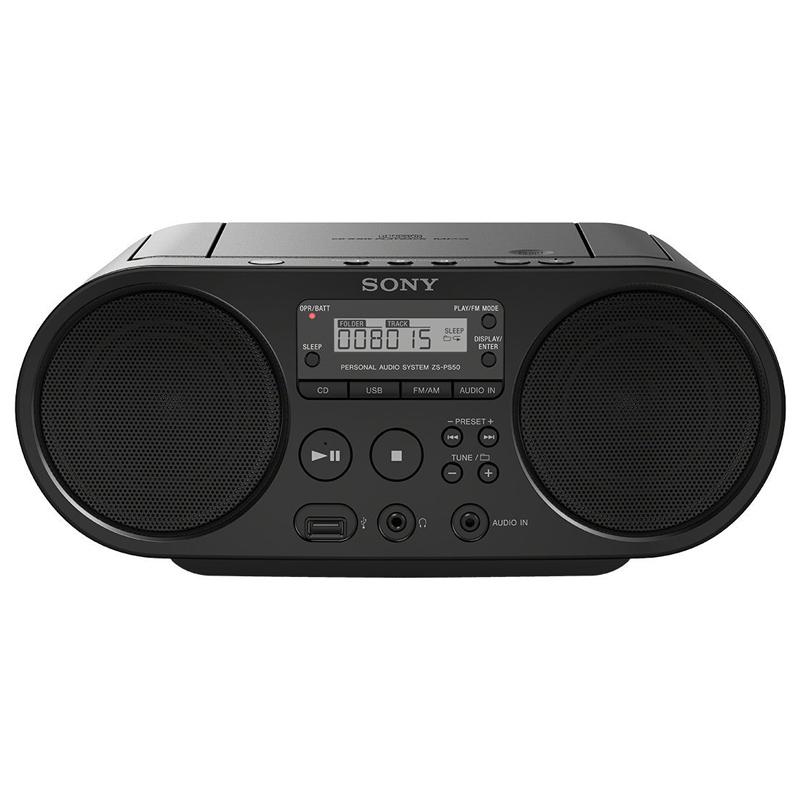Sony ZS-PS 50 Radio-CD-Player schwarz