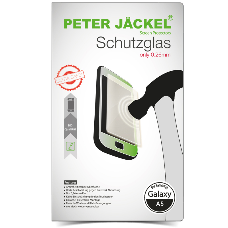 Peter Jäckel HD Glass Protector für Samsung A500 Galaxy A5