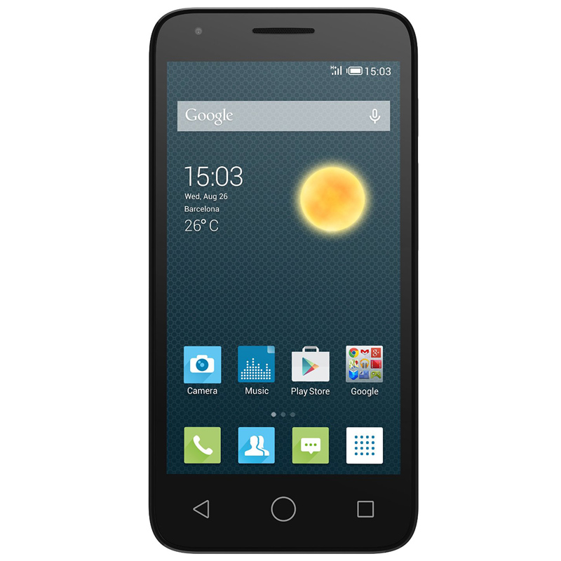 Alcatel One touch 4027D Pixi Dual-Sim Handy black