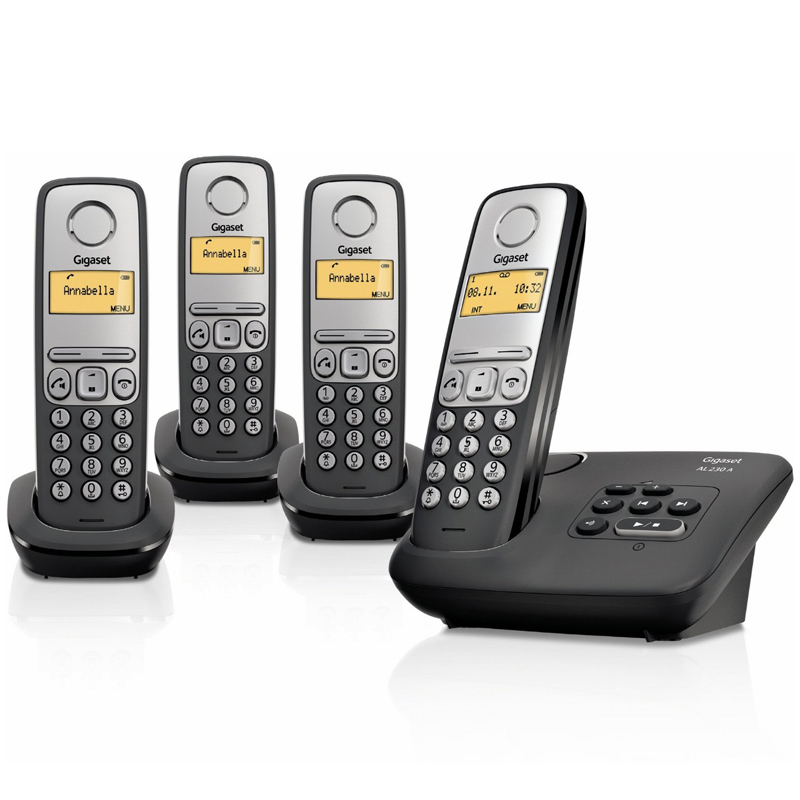 Gigaset AL230 A quattro schwarz