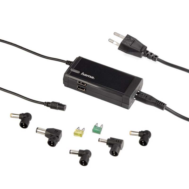 Universal-Notebook-Netzteil, 15-24 V/70 W