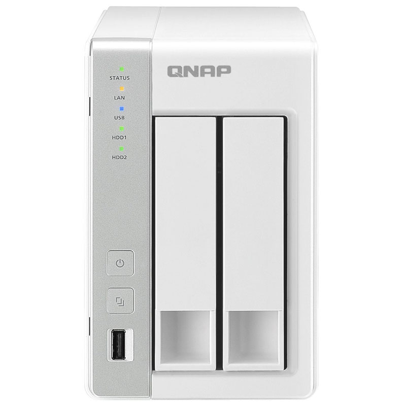 QNAP TS-220 NAS-Gehaeuse Gigabit 2-Bay