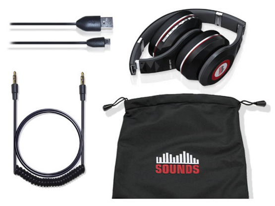 Sounds Big City Over-Ear Premium Bluetooth Kopfhörer schwarz