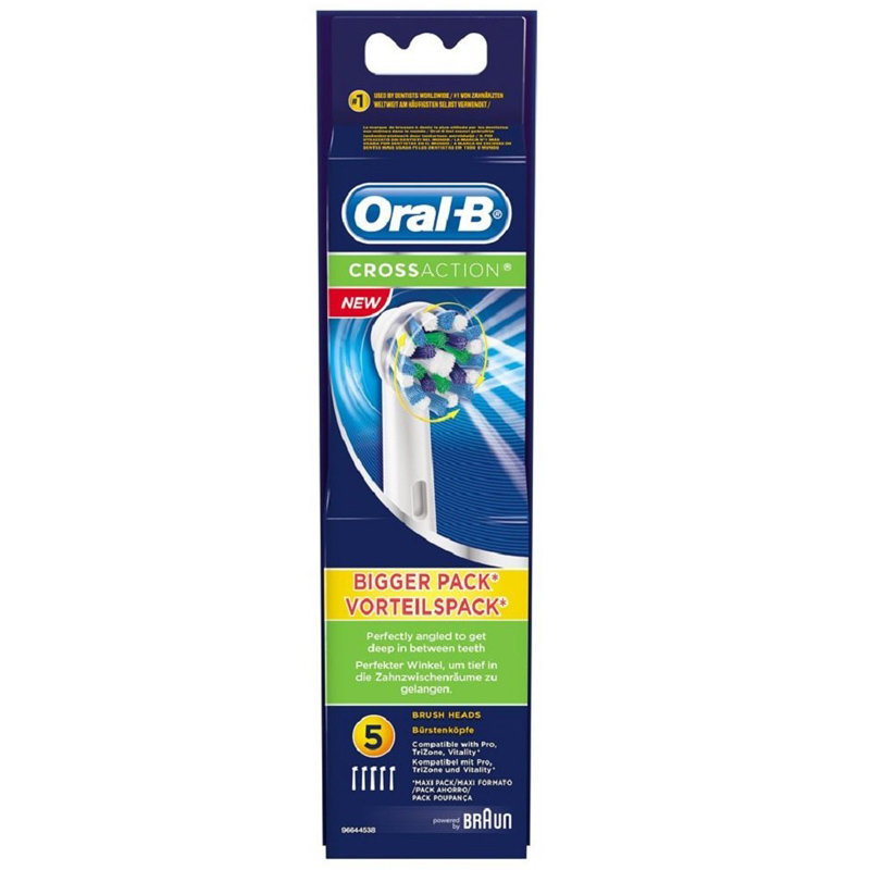 Braun Oral-B CrossAction Aufsteckbürsten 5er Pack