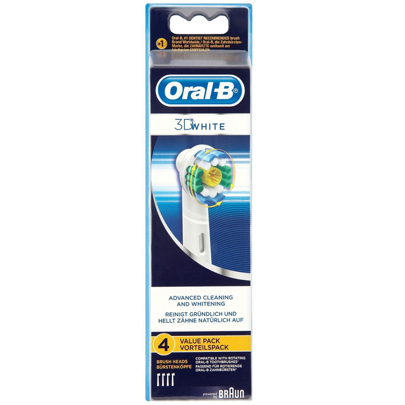 Braun Oral-B 3D White Aufsteckbürsten 4er Pack