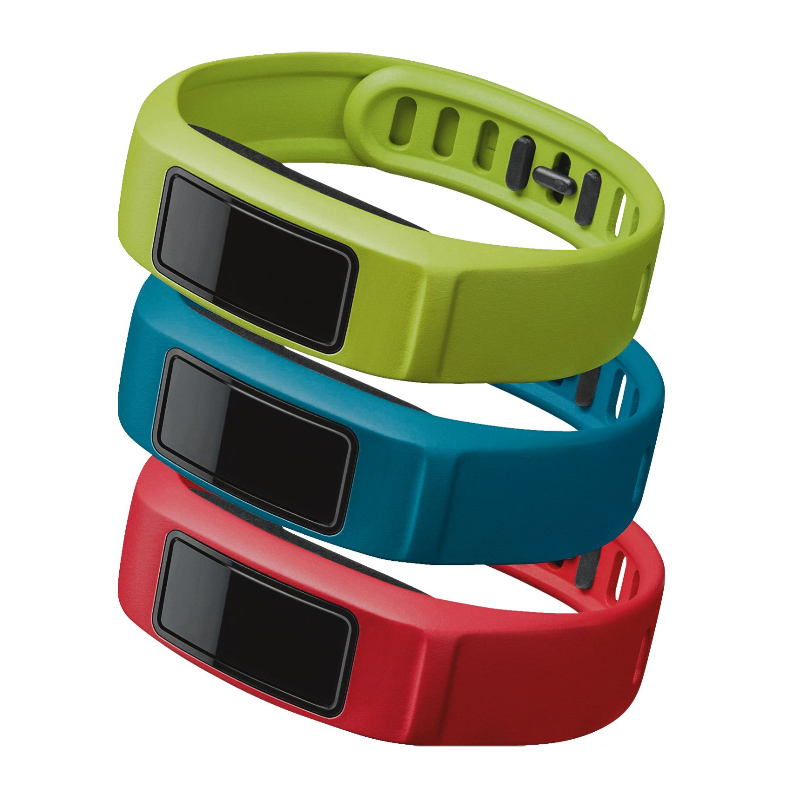 Garmin Ersatzarmbänder vivofit 2 Gr.L rot blau grün