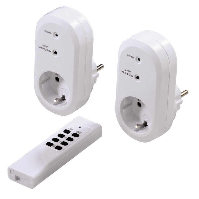 Hama Funksteckdosen-Set mit Fernbedienung