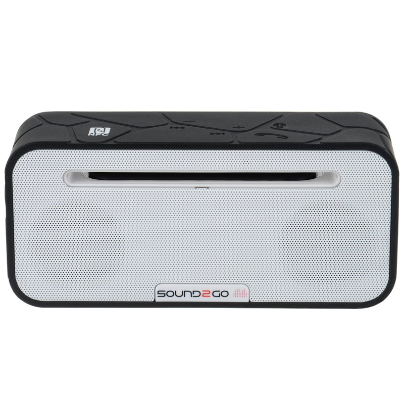 Sound2Go BRIQ Studio Schwarz-Weiß portabler Lautsprecher