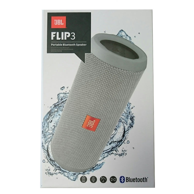 JBL Flip III portabler Lautsprecher grau