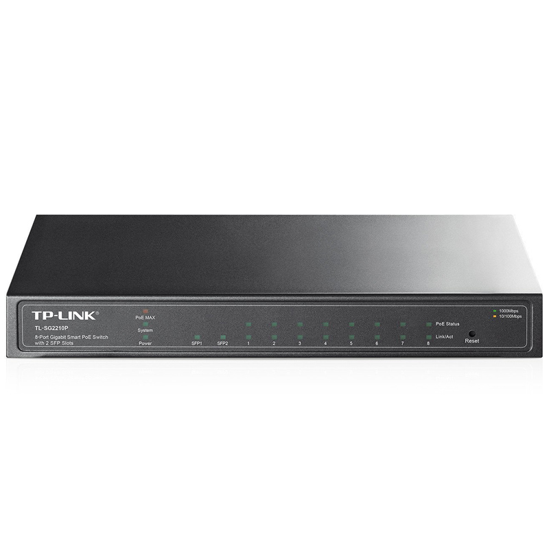TP-Link TL-SG2210P 8-Port Gigabit PoE Smart Switch