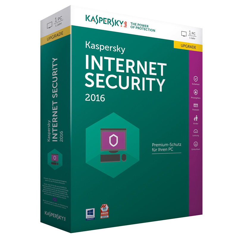 Kaspersky Internet Security 2016 Upgrade