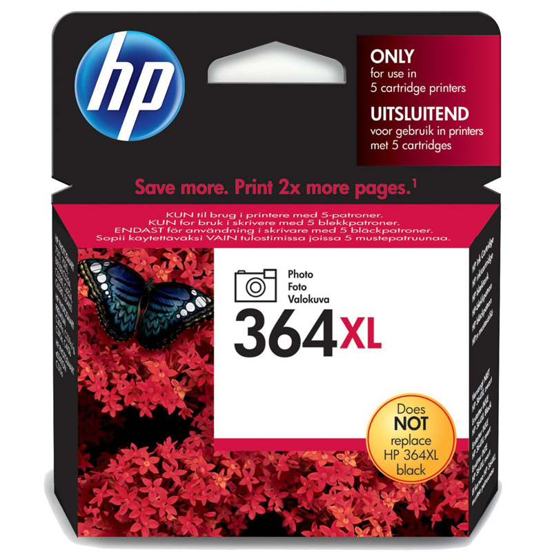 HP Tintenpatrone 364 XL Foto schwarz