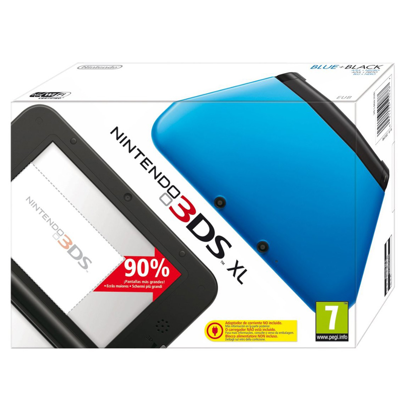 Nintendo 3DS XL blau/schwarz