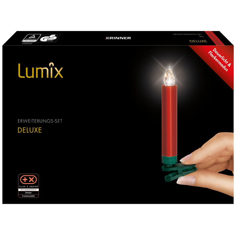 Krinner Lumix Deluxe Erweiterungsset rot