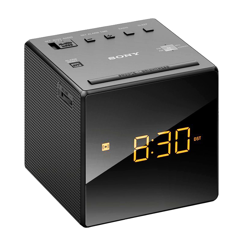 Sony ICF-C1B Uhrenradio schwarz