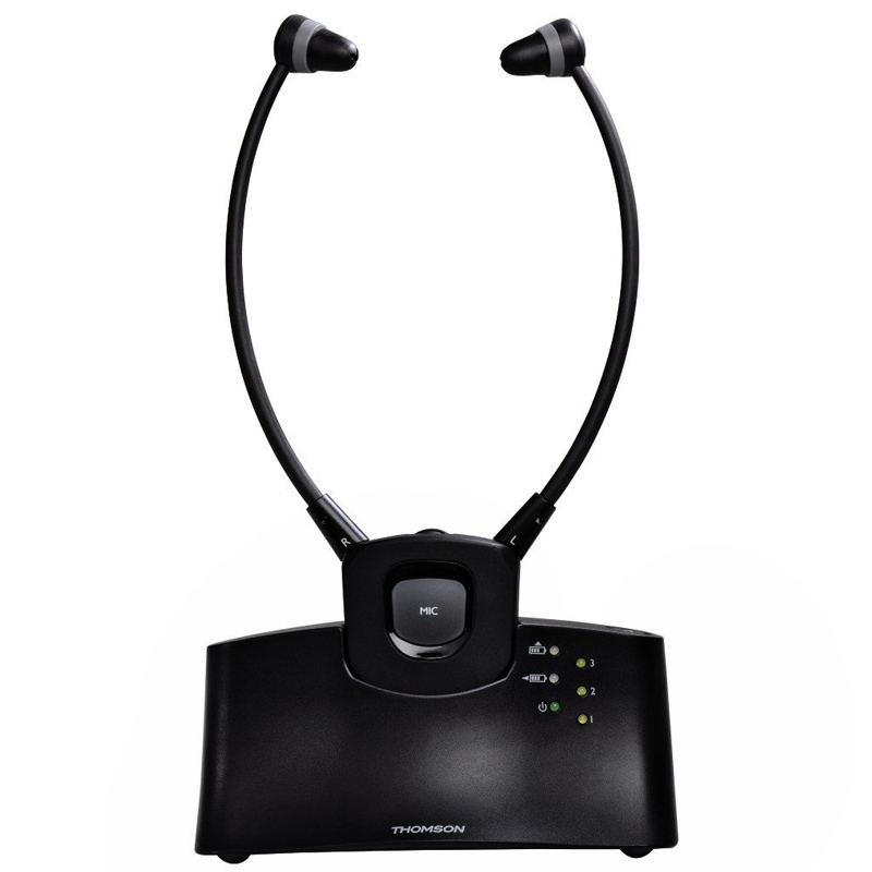Thomson WHP5305BK Funk-Kopfhörer "Senior"