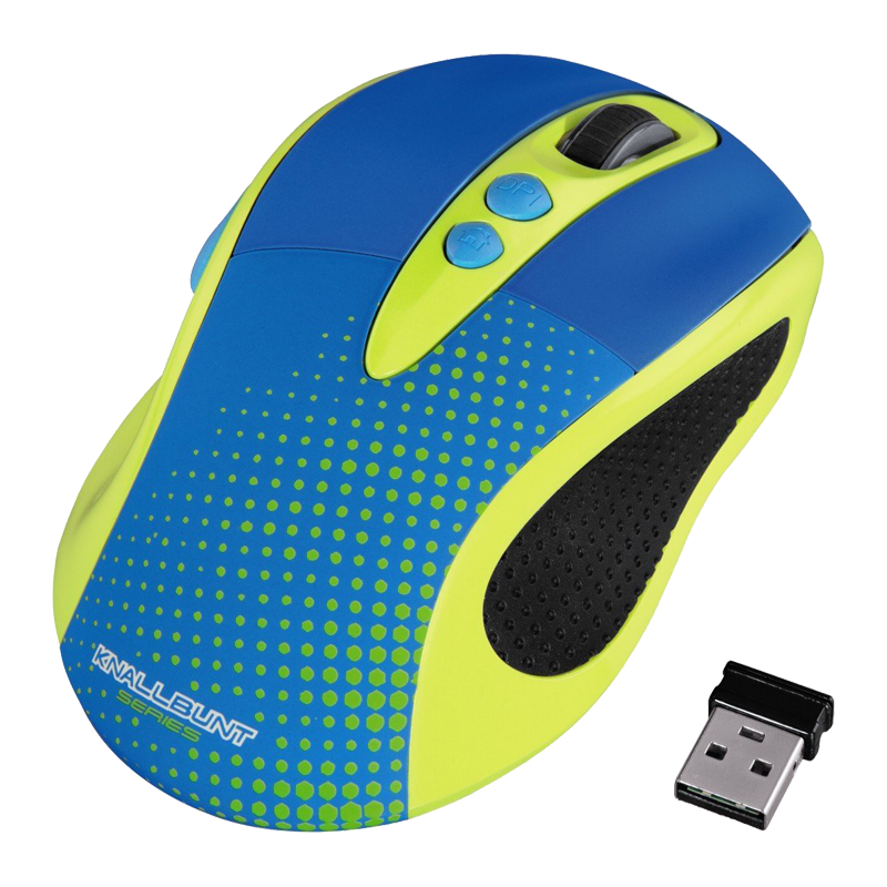 Hama Funkmaus Knallbunt 2.0 Gelb