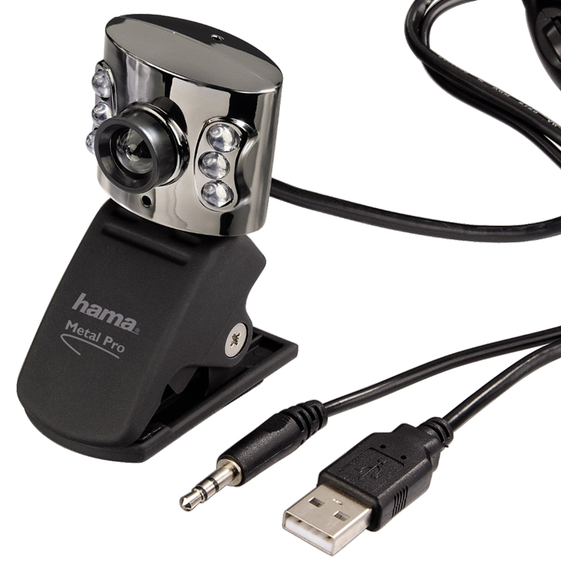 Hama Webcam Metal Pro