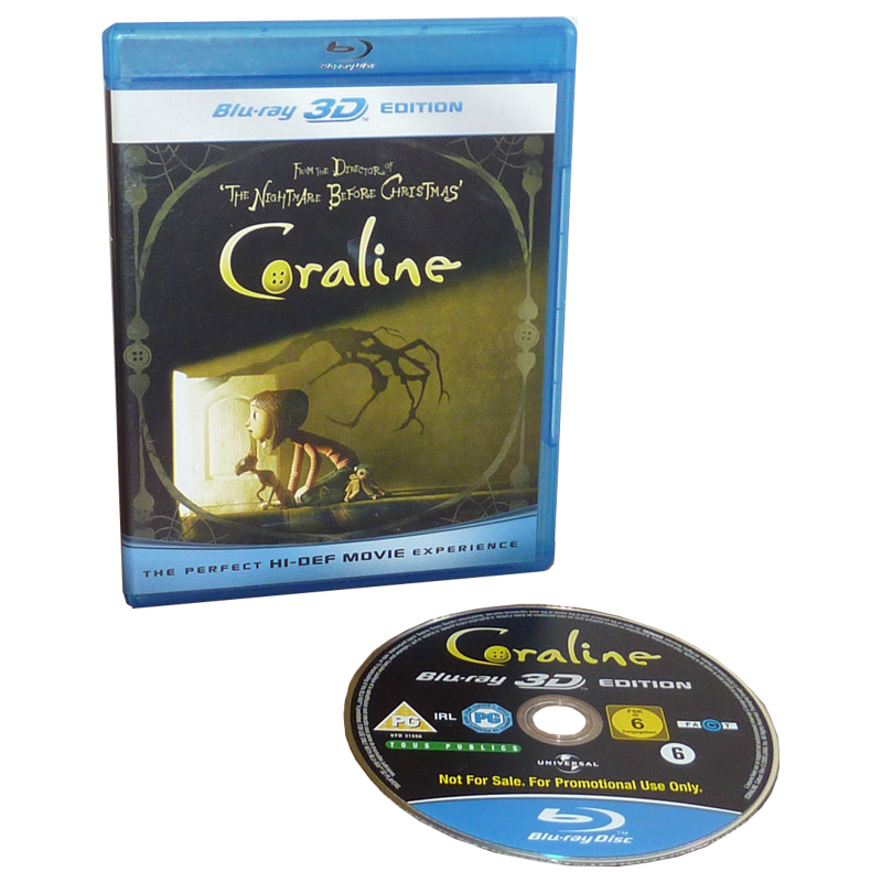 Coraline Blu-ray 3D (FSK ab 6 Jahren)
