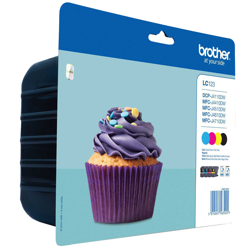 Brother LC-123 Valuepack Tintenpatronen