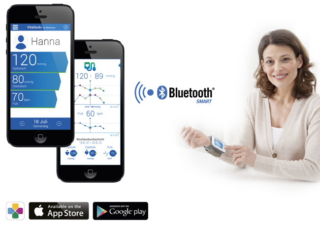 Medisana BU 300 connect Handgelenk-Blutdruckmessgerät