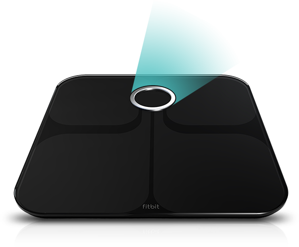 FitBit Aria digitale WiFi Personenwaage black