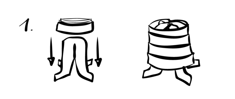 Mokan Grillanzünder 1er-Pack (5 Stück) schwarz