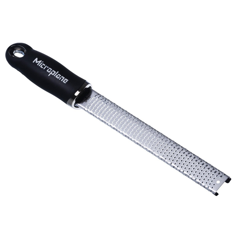 Microplane Premium Classic Serie Zester Reibe schwarz