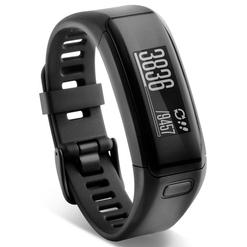 Garmin vivosmart HR Fitnessarmband schwarz Ausstellungsgerät