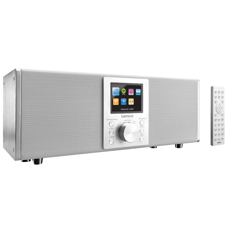 Lenco Concerto DIR-2000 2.1 WiFi Internet Radio weiß