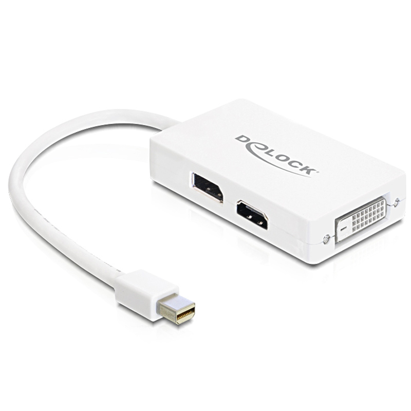 Delock Adapter Displayport mini > DP/HDMI/DVI29