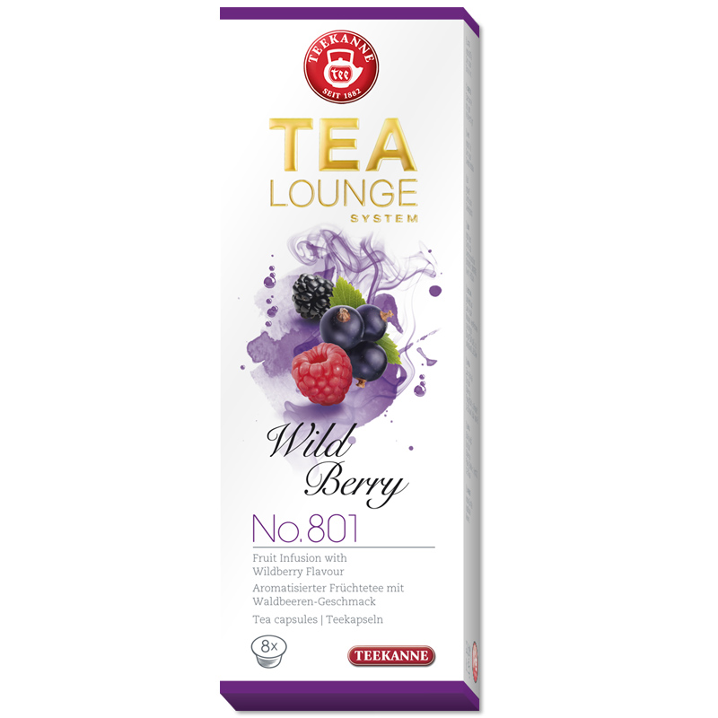 Tealounge Wild Berry No. 801 Teekapseln