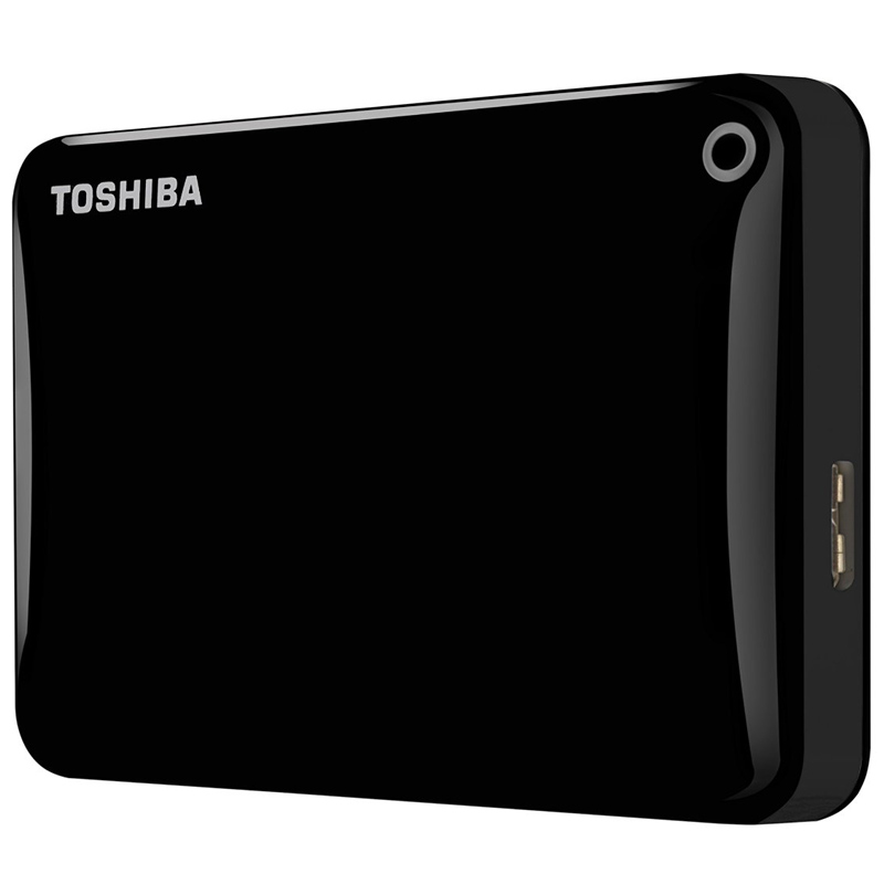 Toshiba Canvio Connect II 1 TB Mobile Festplatte 2,5 Zoll USB 3.0 schwarz