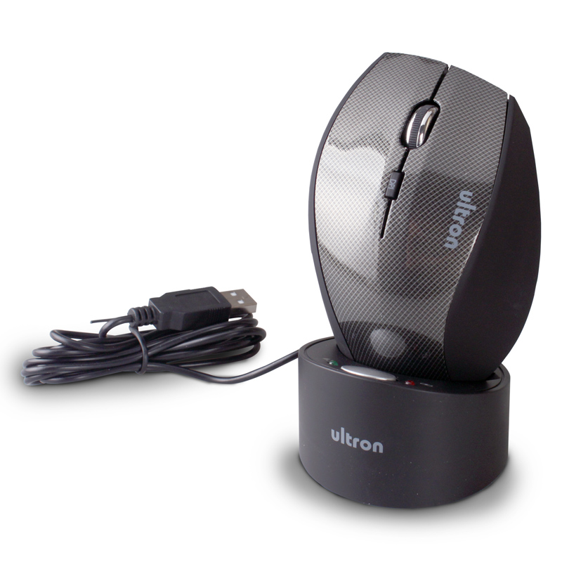 Ultron UWM-1 kabellose Maus mit Ladestation